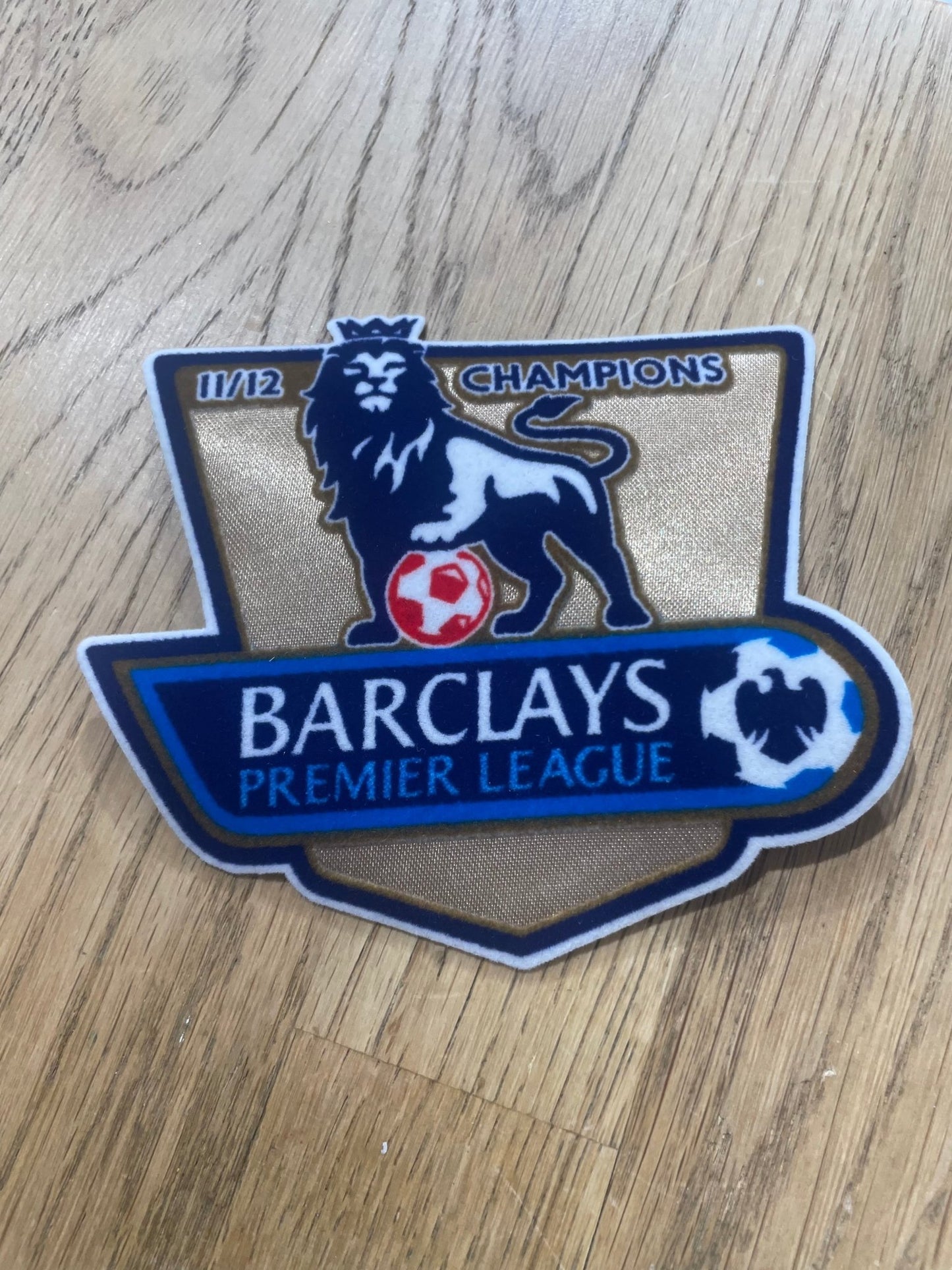 PL Champs 11/12 Manchester City set of 2 - TheFootballIdiots