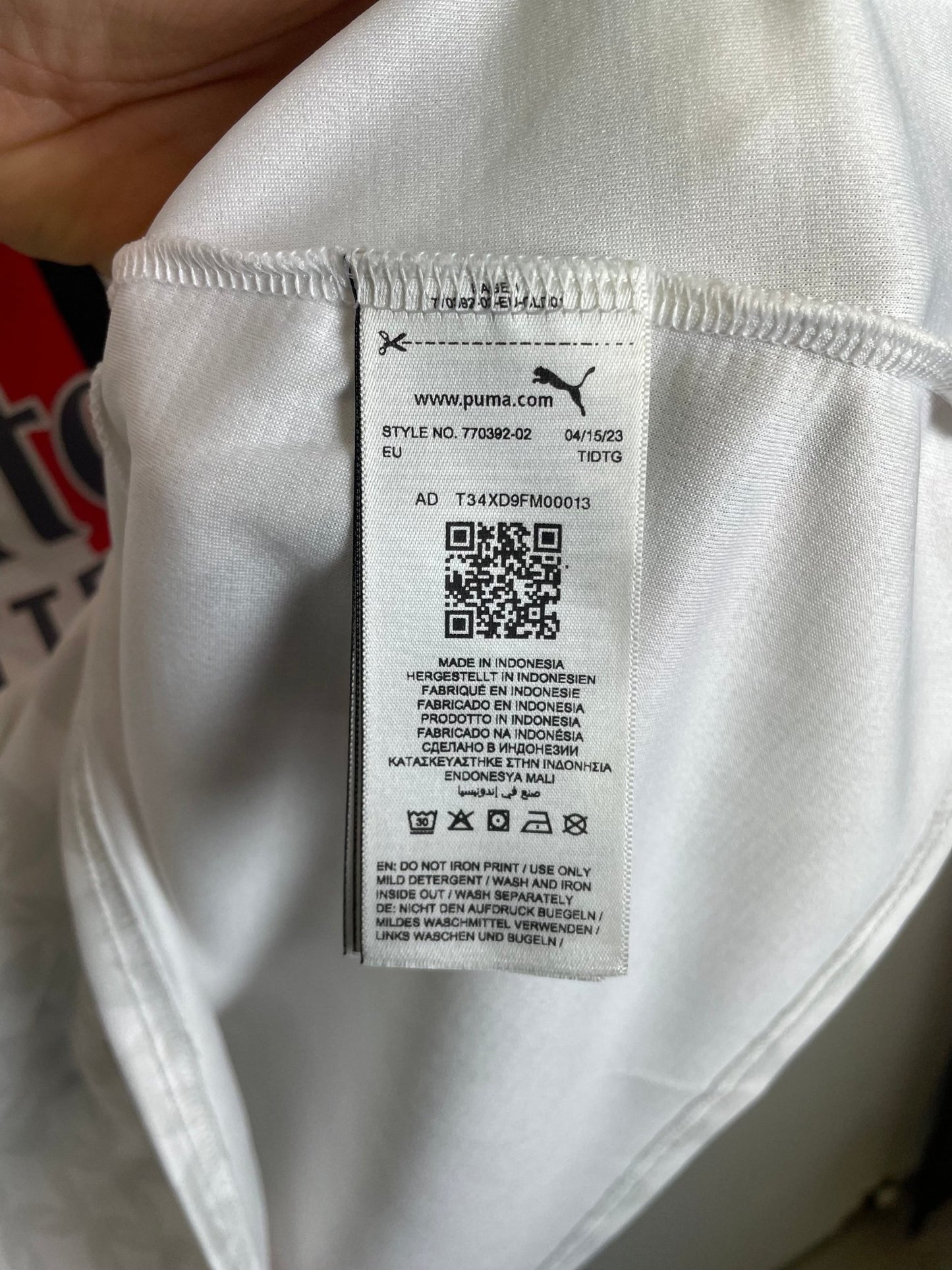 Puma AC Milan Away 23/24 Ladies - 10/10 - TheFootballIdiots