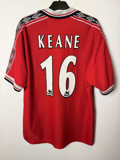 Umbro Manchester United Home 98/00 Keane 16 - 8/10 - alternate view