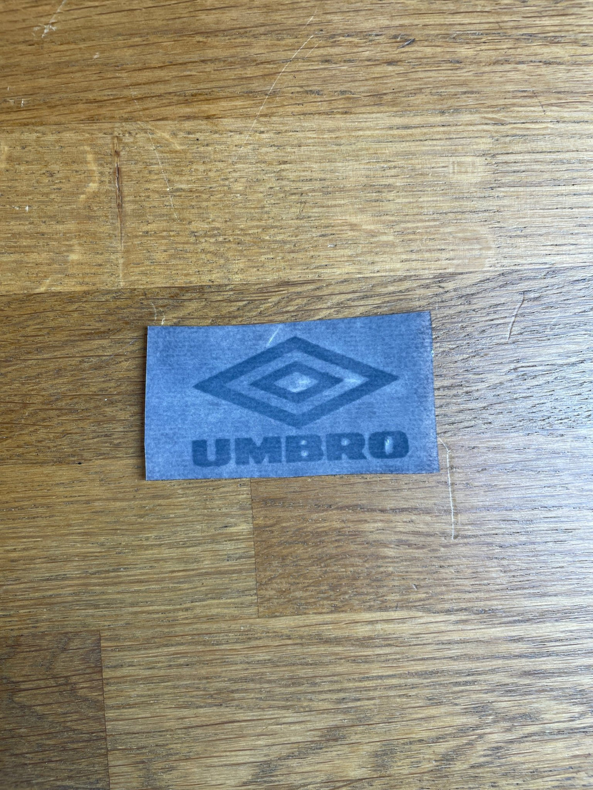 Umbro Nameset Logo 90s - TheFootballIdiots