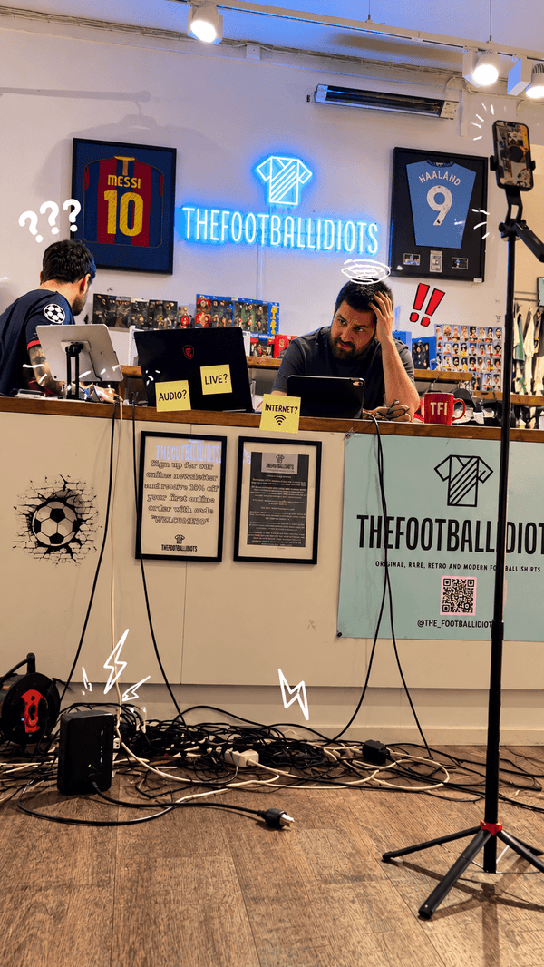 TFI LIVE #001 – Our First Livestream! - TheFootballIdiots