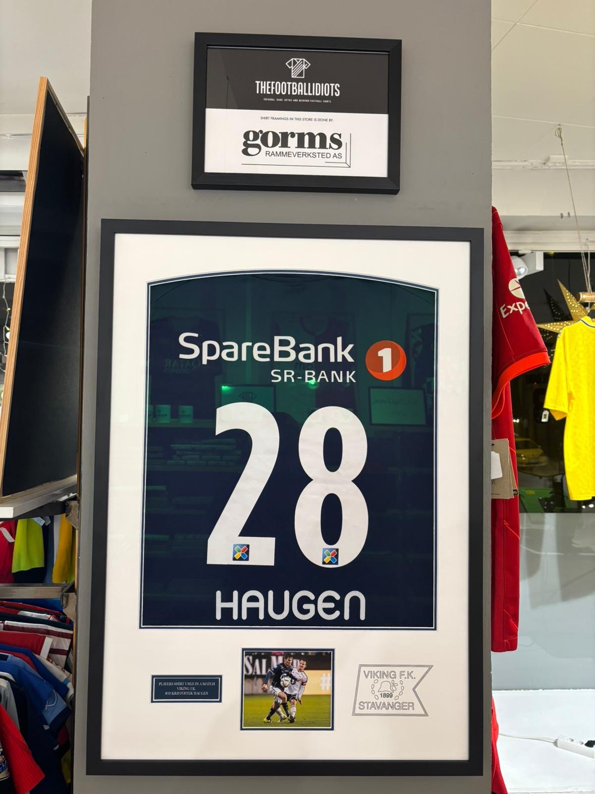 Frame Your Football Shirt in Style with TFI x Gorms Rammeverksted! - TheFootballIdiots