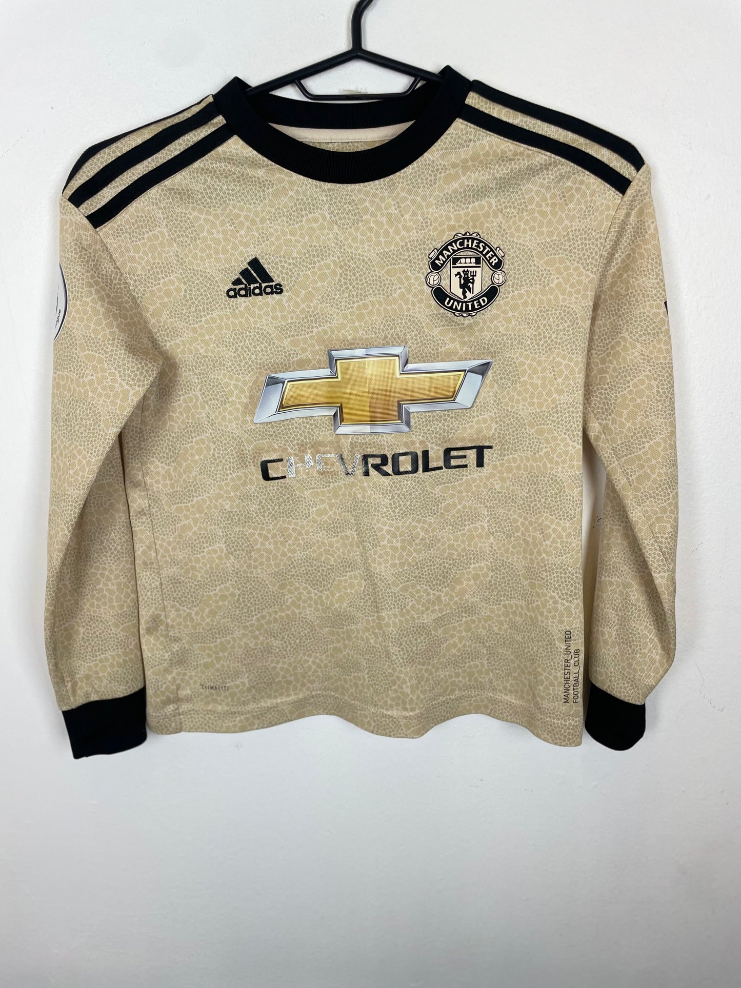 Adidas Manchester United Away 19/20 LS Rashford 10 Kids 6/10