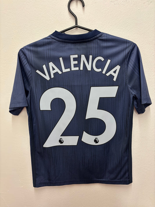 Manchester United Third 18/19 Valencia 25 Kids - 9/10
