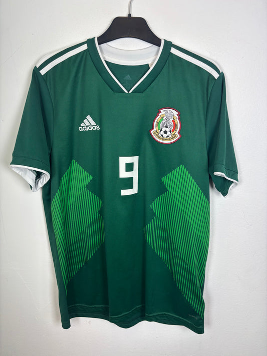 Adidas Mexico Home 2018 Raul Jimenez 9 - 9/10