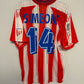 Puma Atletico Madrid Home 95/96 Simeone 14 - 7/10