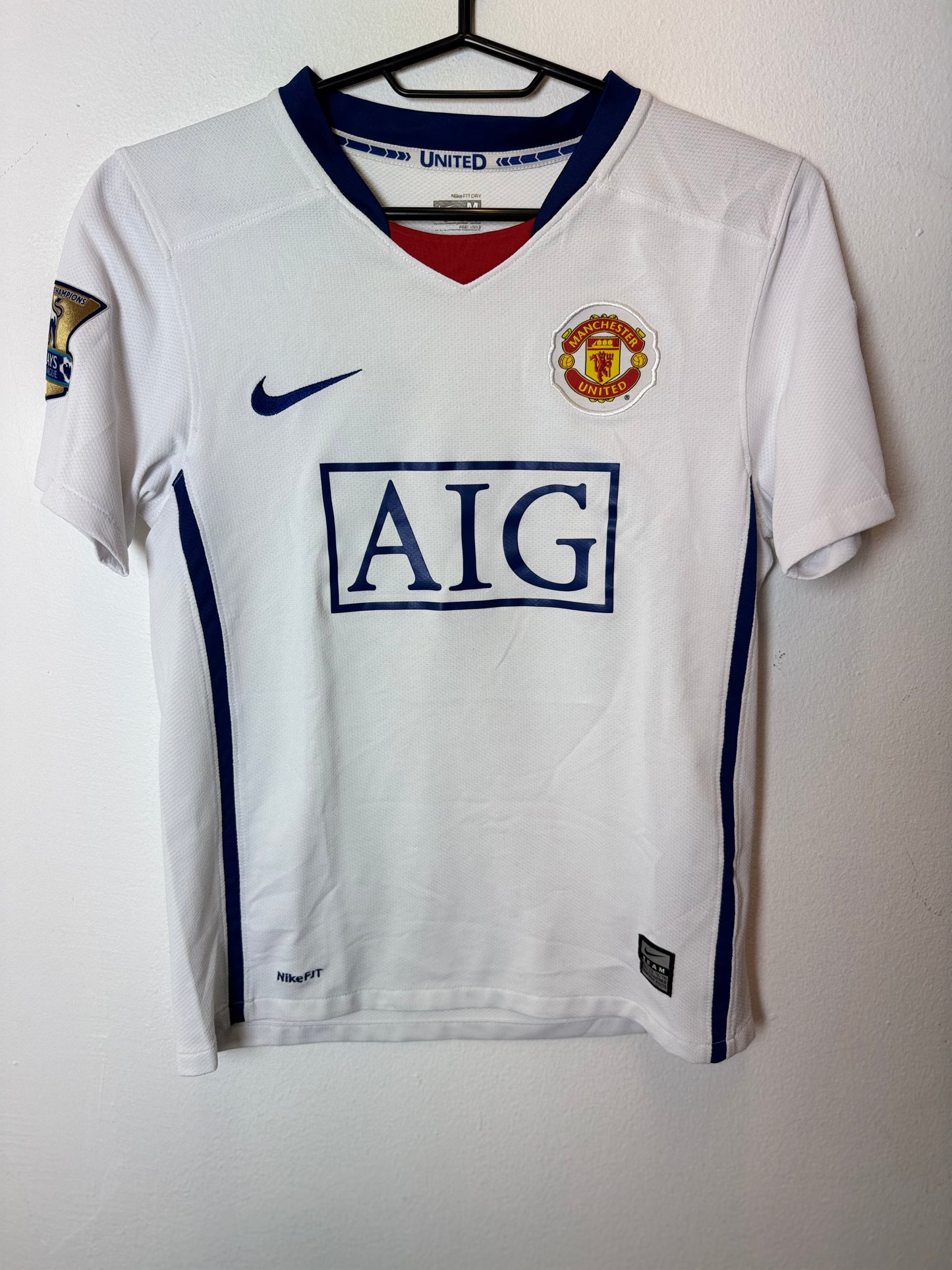 Nike Manchester United Away 08/09 Rooney 10 Kids - 8/10