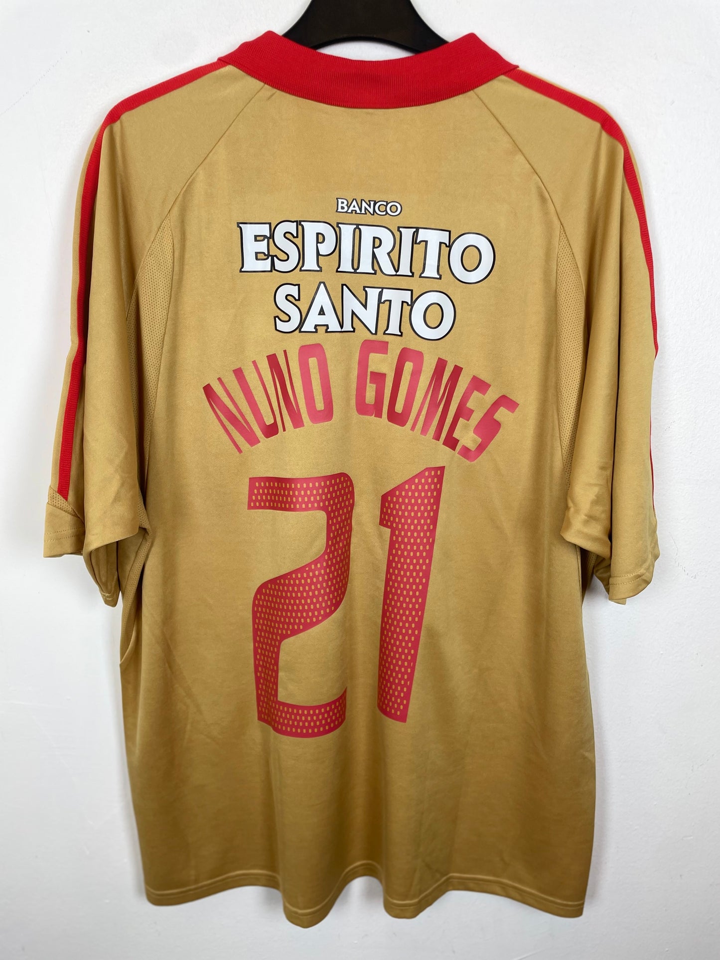 Adidas Benfica Third 04/05 Nuno Gomes 21 inc original shirts - 9/10