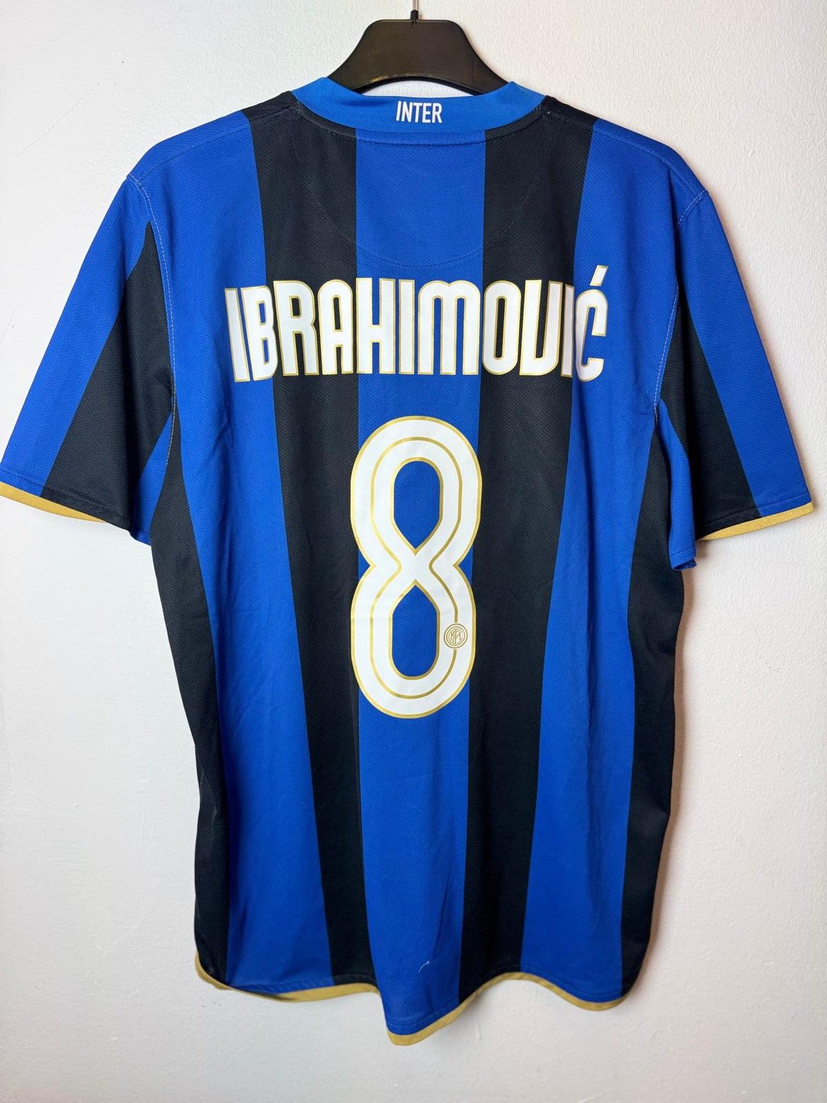 Nike Inter Milan Home 08/09 IBRAHIMOVIC 8- 8/10 - TheFootballIdiots
