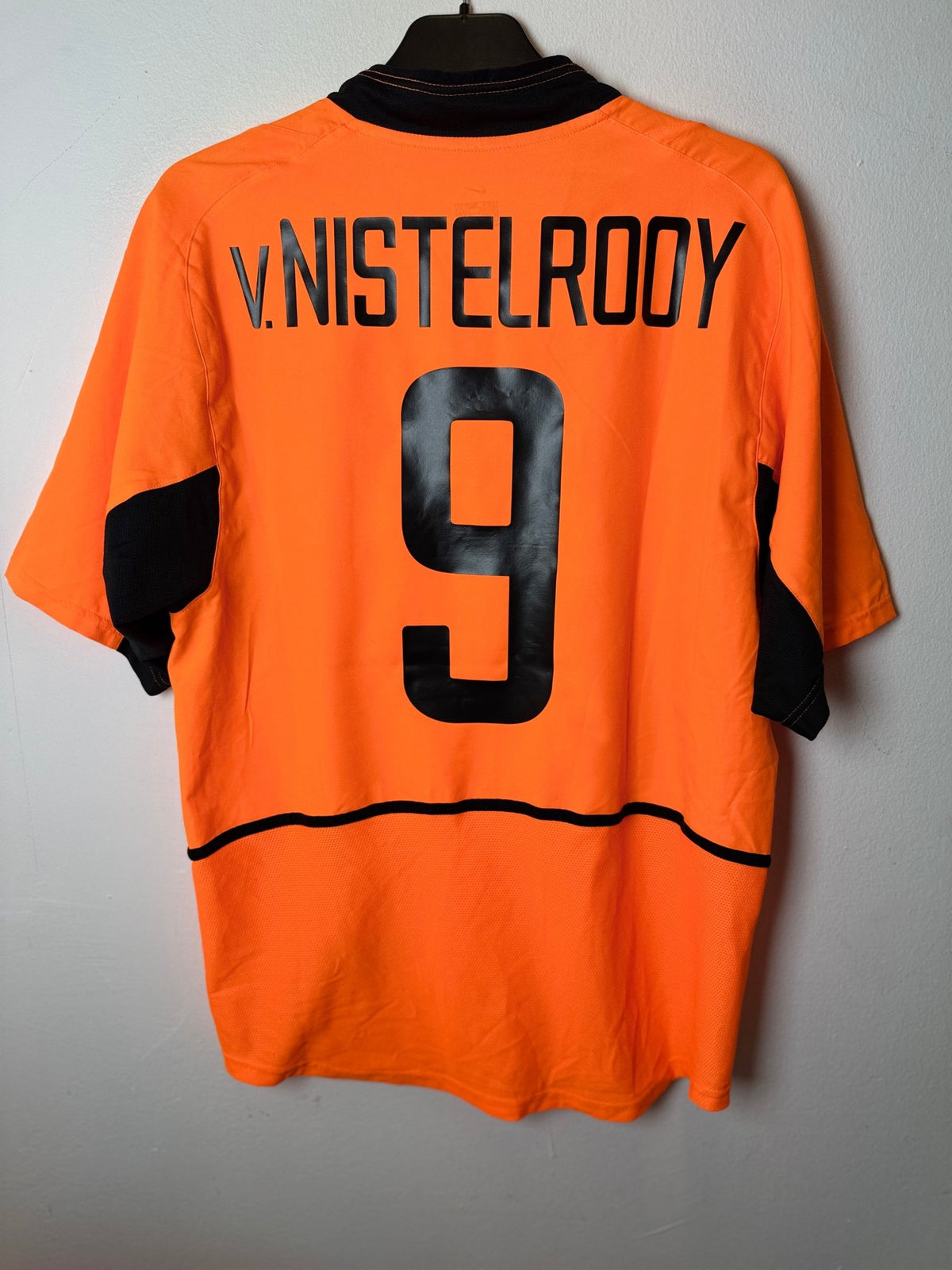 Nike Netherlands Home 2002 Van Nistelrooy 9 - 9/10 - TheFootballIdiots