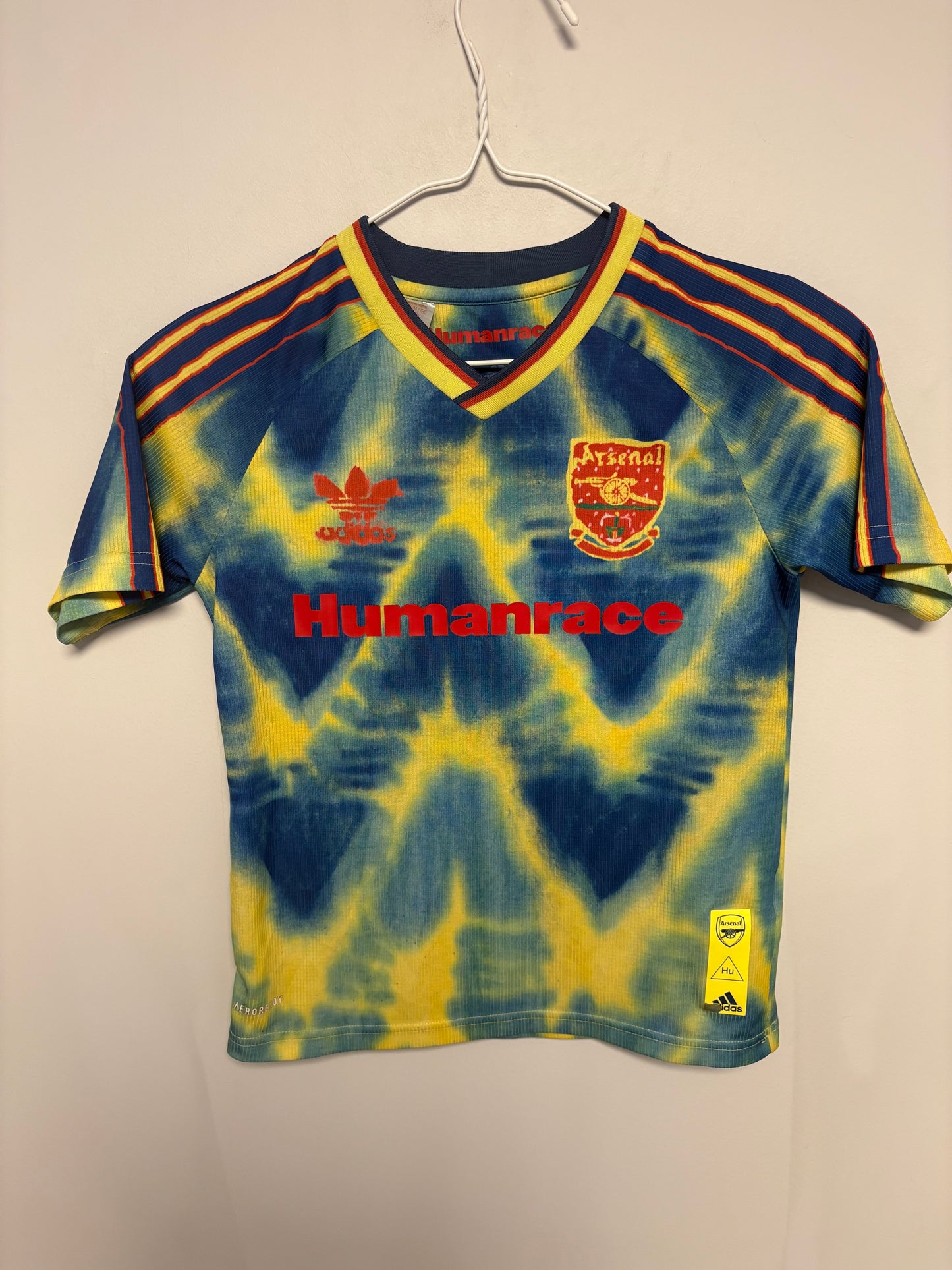 Adidas Arsenal Human Race Training 20/21 Saka 7 Inc. Original Shorts Kids - 8/10