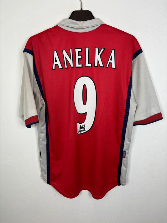 Arsenal Home 99/00 Anelka 9 - 8/10 - TheFootballIdiots