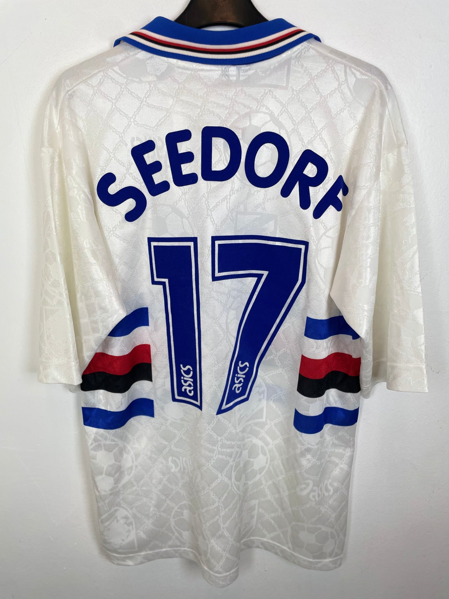 Asics Sampdoria Away 95/96 Seedorf 17 - 9/10