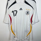 Adidas Germany 2006 World Cup home shirt featuring Mertesacker 17 in white, size XXL, 8/10 condition