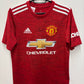 Adidas Manchester United home shirt 2020/21 with Dalot 20, kids size 13-14, excellent condition