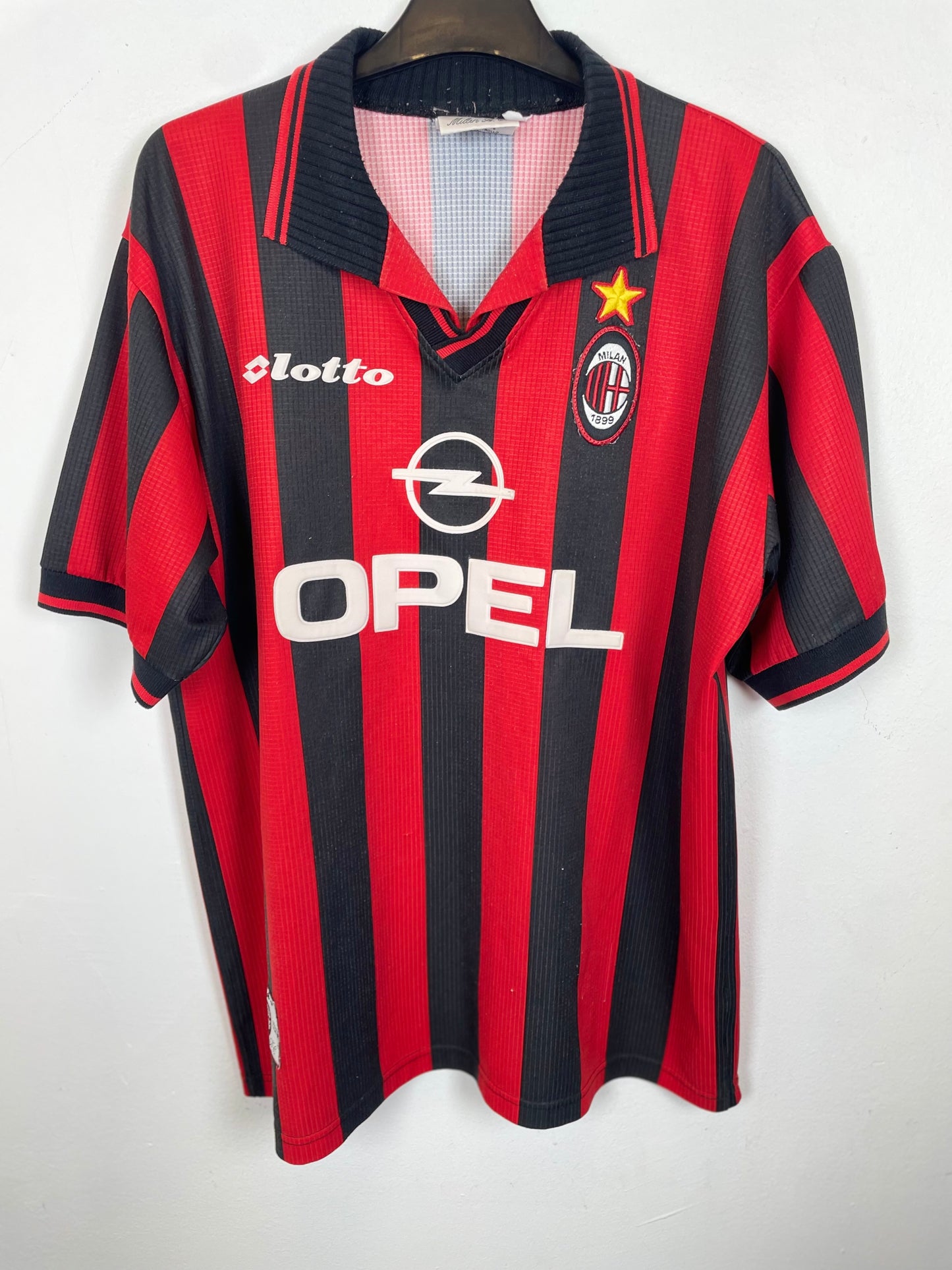 Lotto AC Milan Home 97/98 Maldini 3 - 8/10