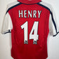 Nike Arsenal Home 00/01 Henry 14 kids - 8/10