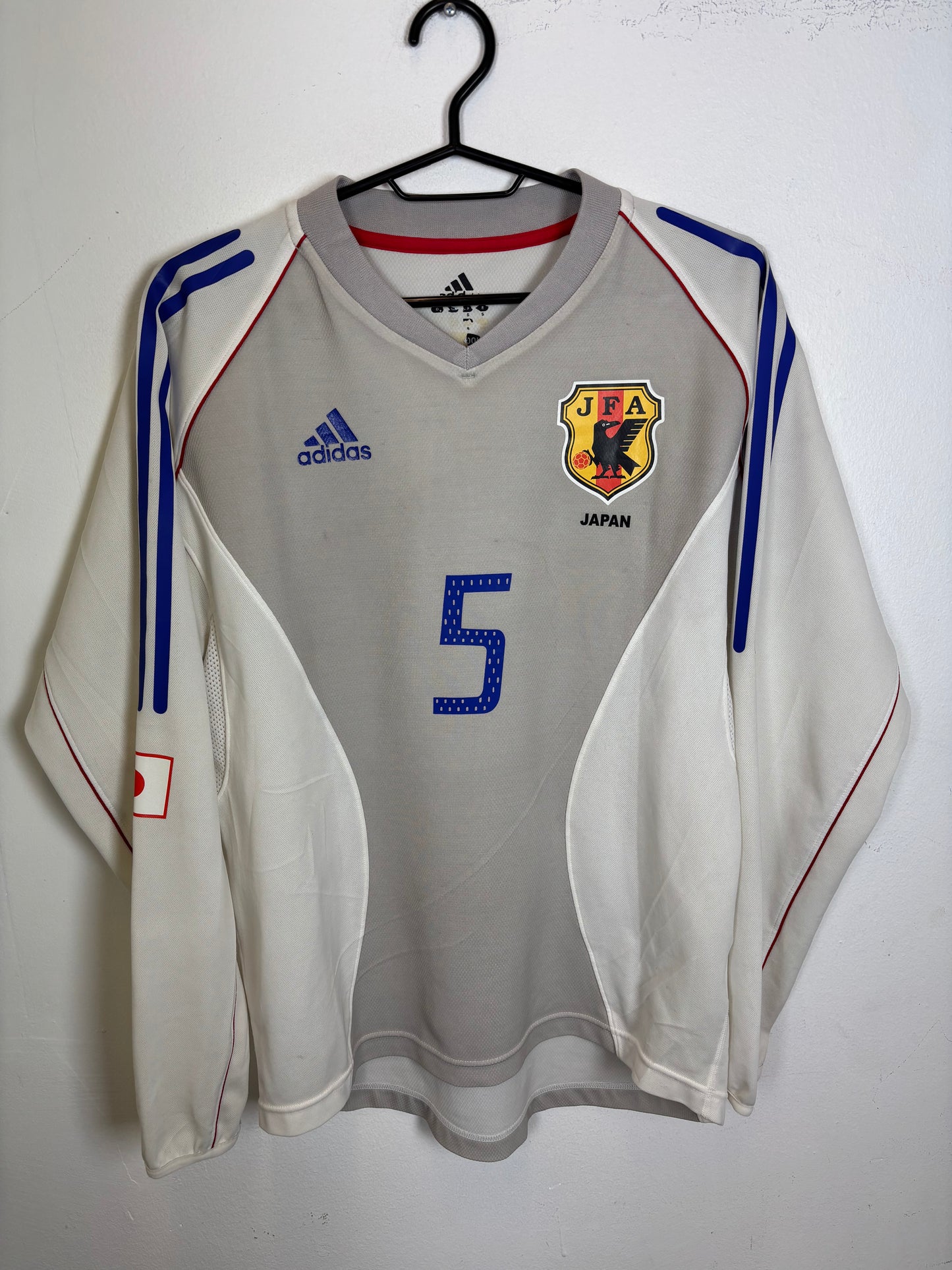 Adidas Japan away shirt 2002 with Inamoto 5 in excellent vintage condition