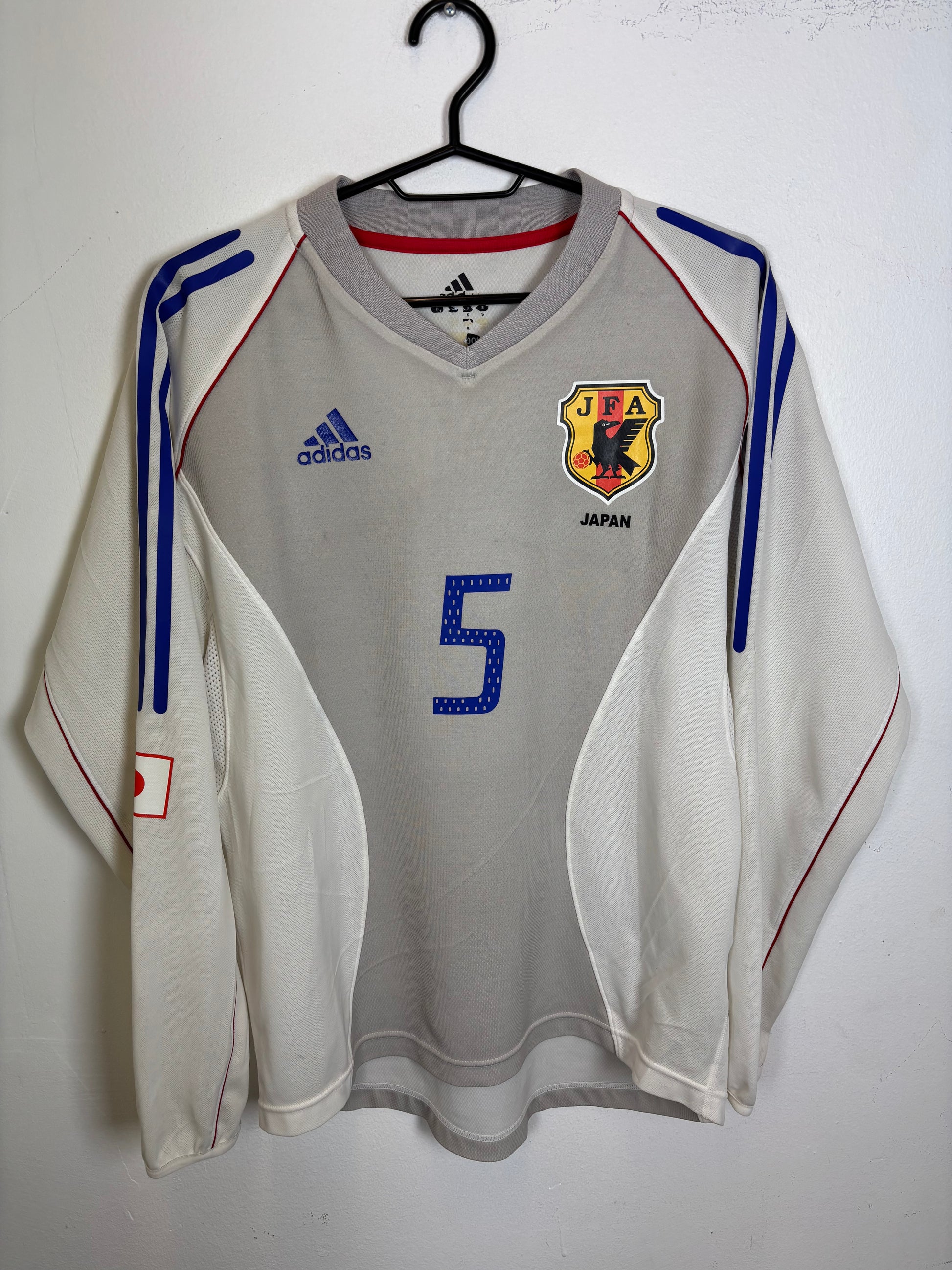 Adidas Japan away shirt 2002 with Inamoto 5 in excellent vintage condition
