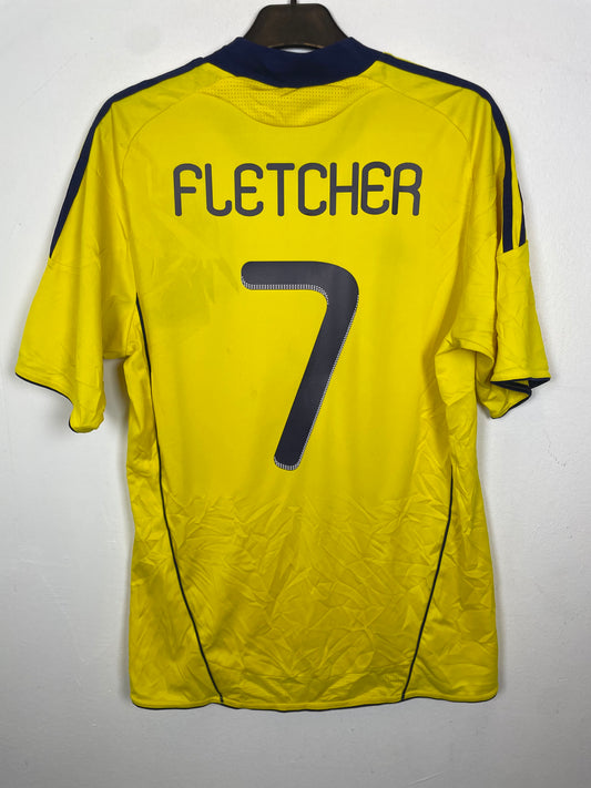Adidas Scotland Away 2010 Fletcher 7 - 7/10