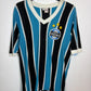 Campea Gremio home shirt 1985 in excellent condition, classic blue and black striped design