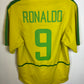Nike Brazil Home 2002 Ronaldo 9 - 7/10