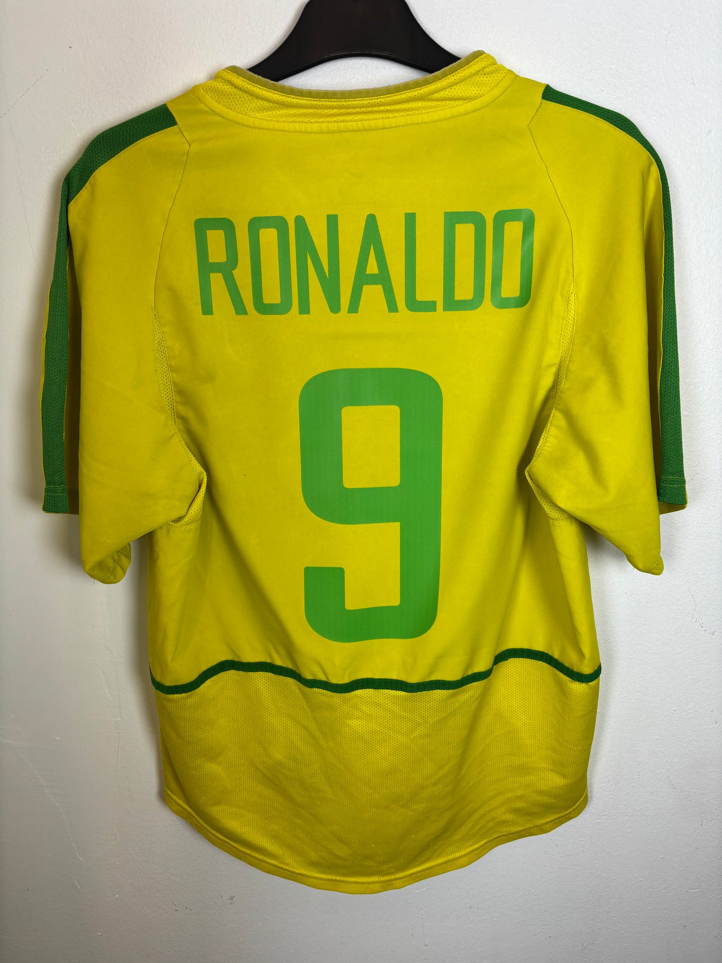 Nike Brazil Home 2002 Ronaldo 9 - 7/10