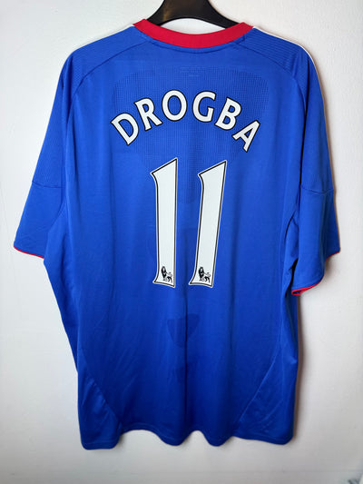 Adidas Chelsea Home 10/11 Drogba 11 - 8/10 - alternate view