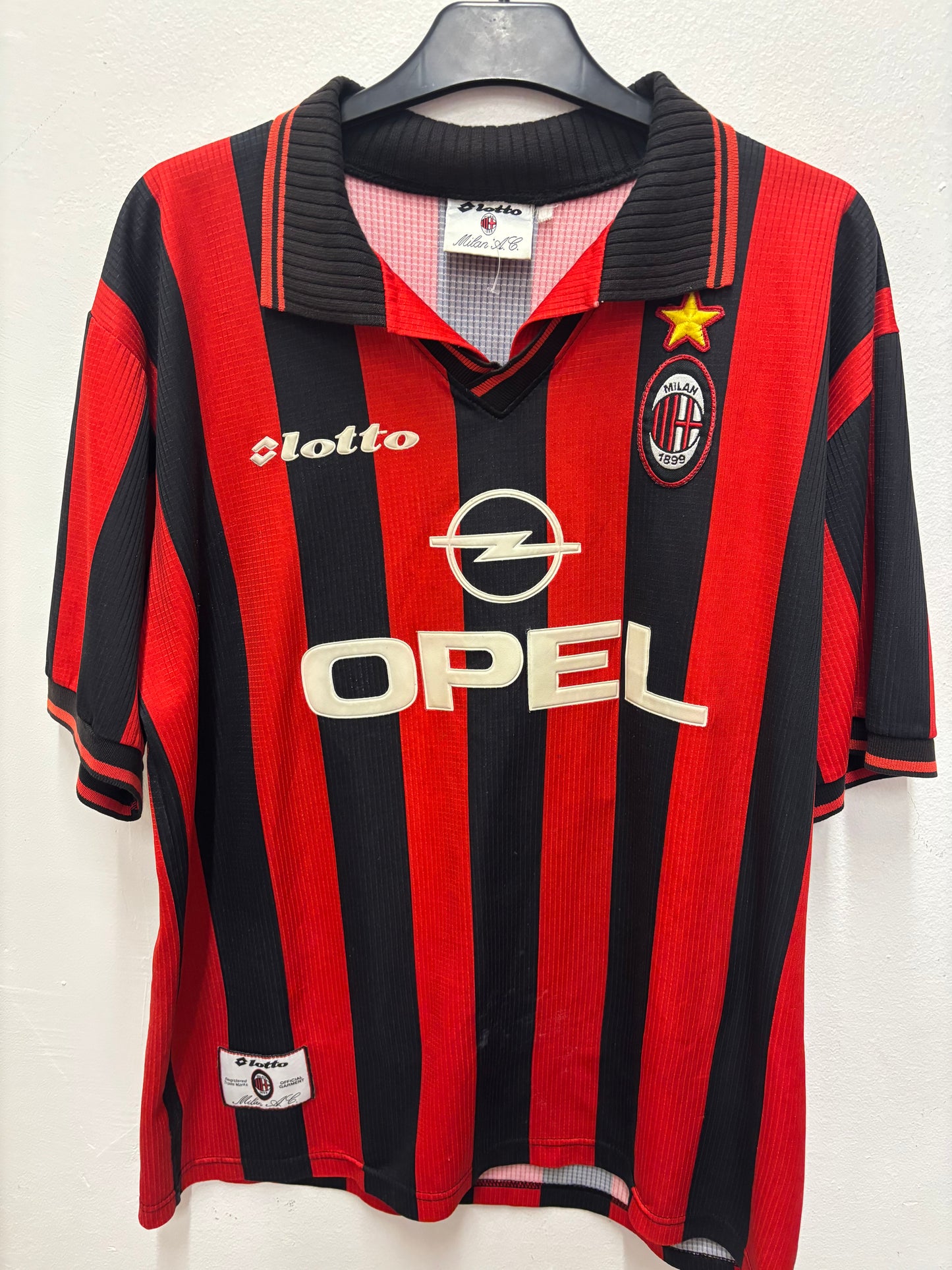 AC Milan Home 97/98 Weah 14