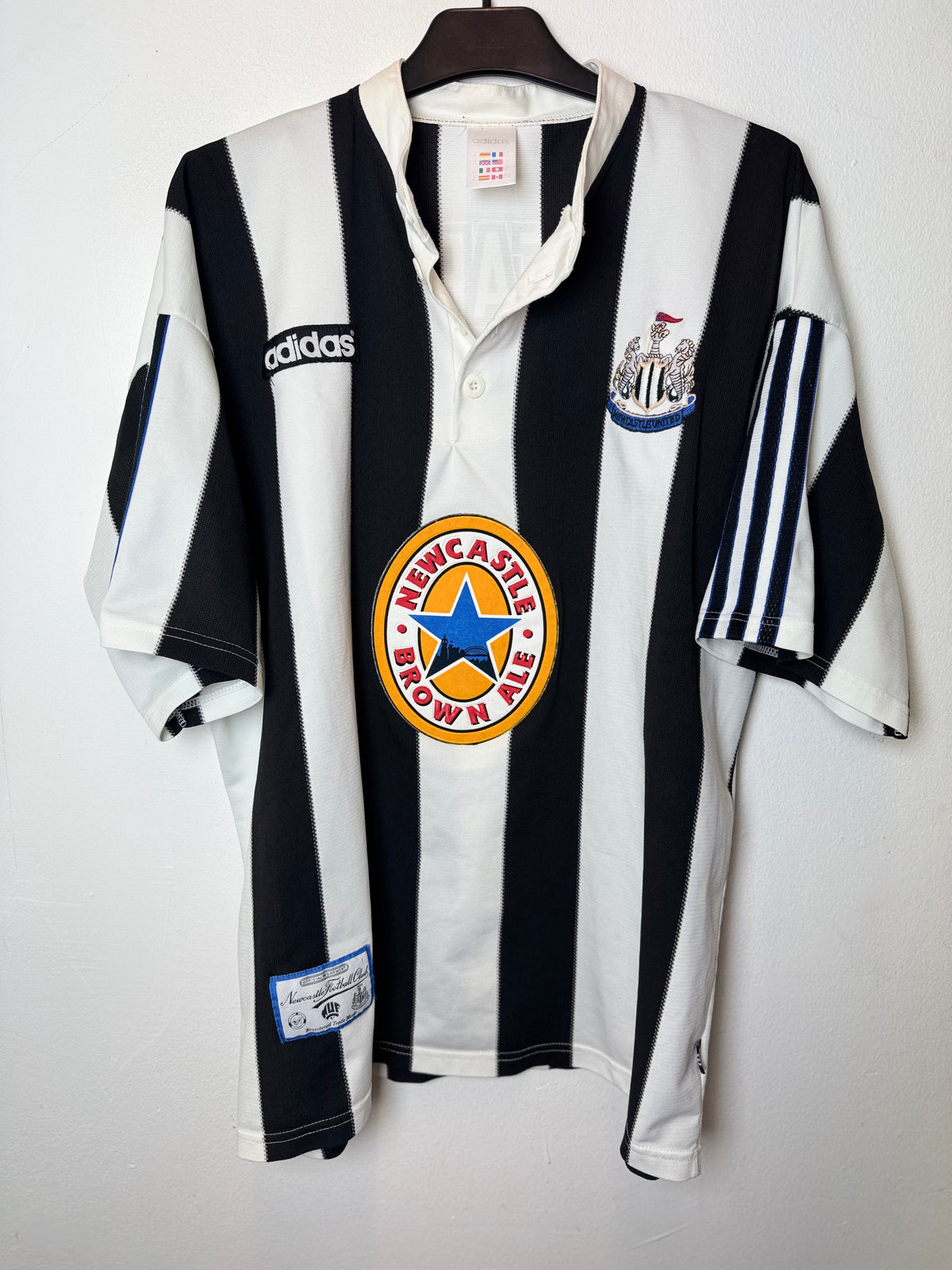 Adidas Newcastle United Home 95/97 SHEARER 9 - 8/10