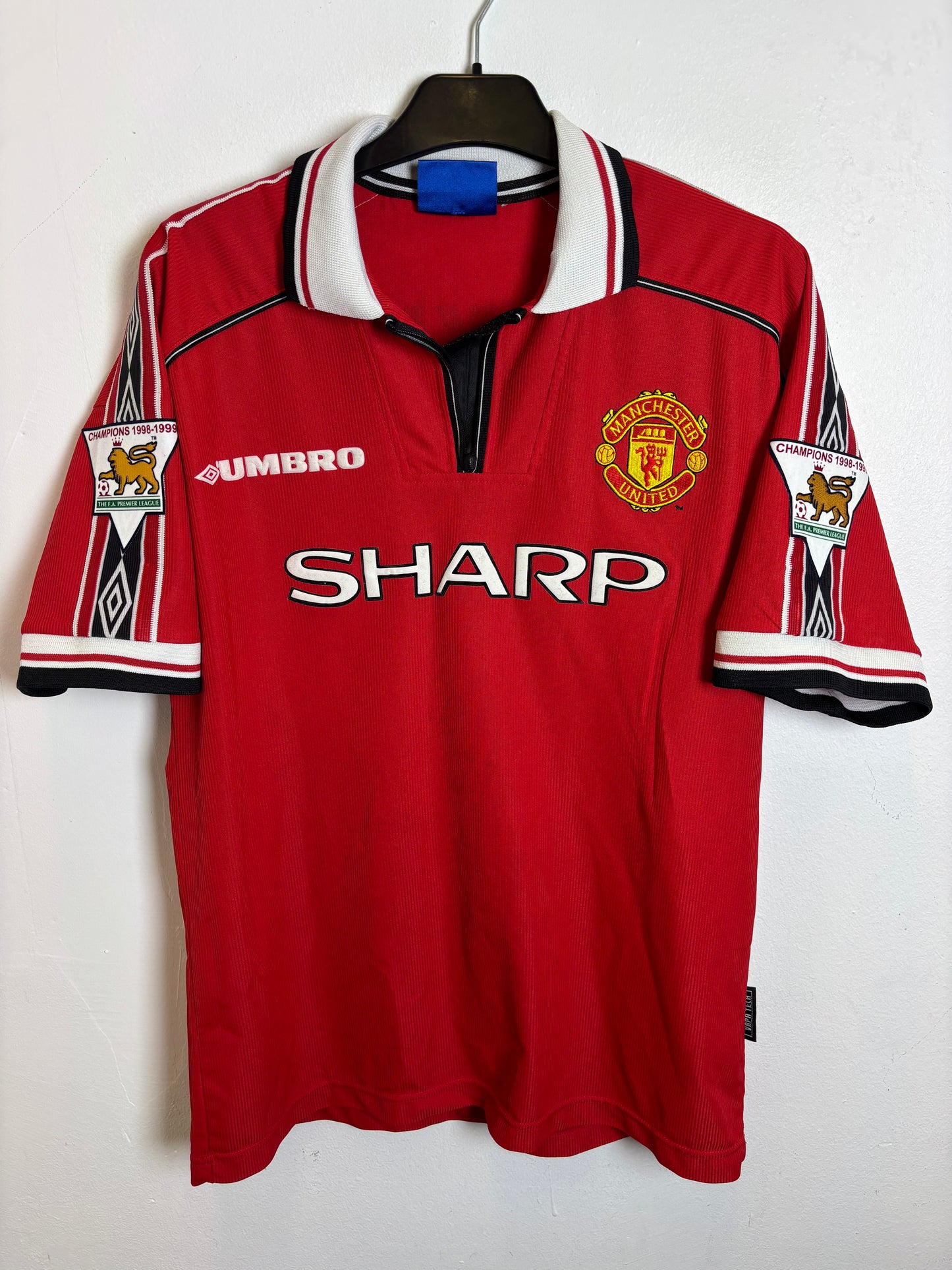 Umbro Manchester United Home 98/00 Beckham 7 - 8/10