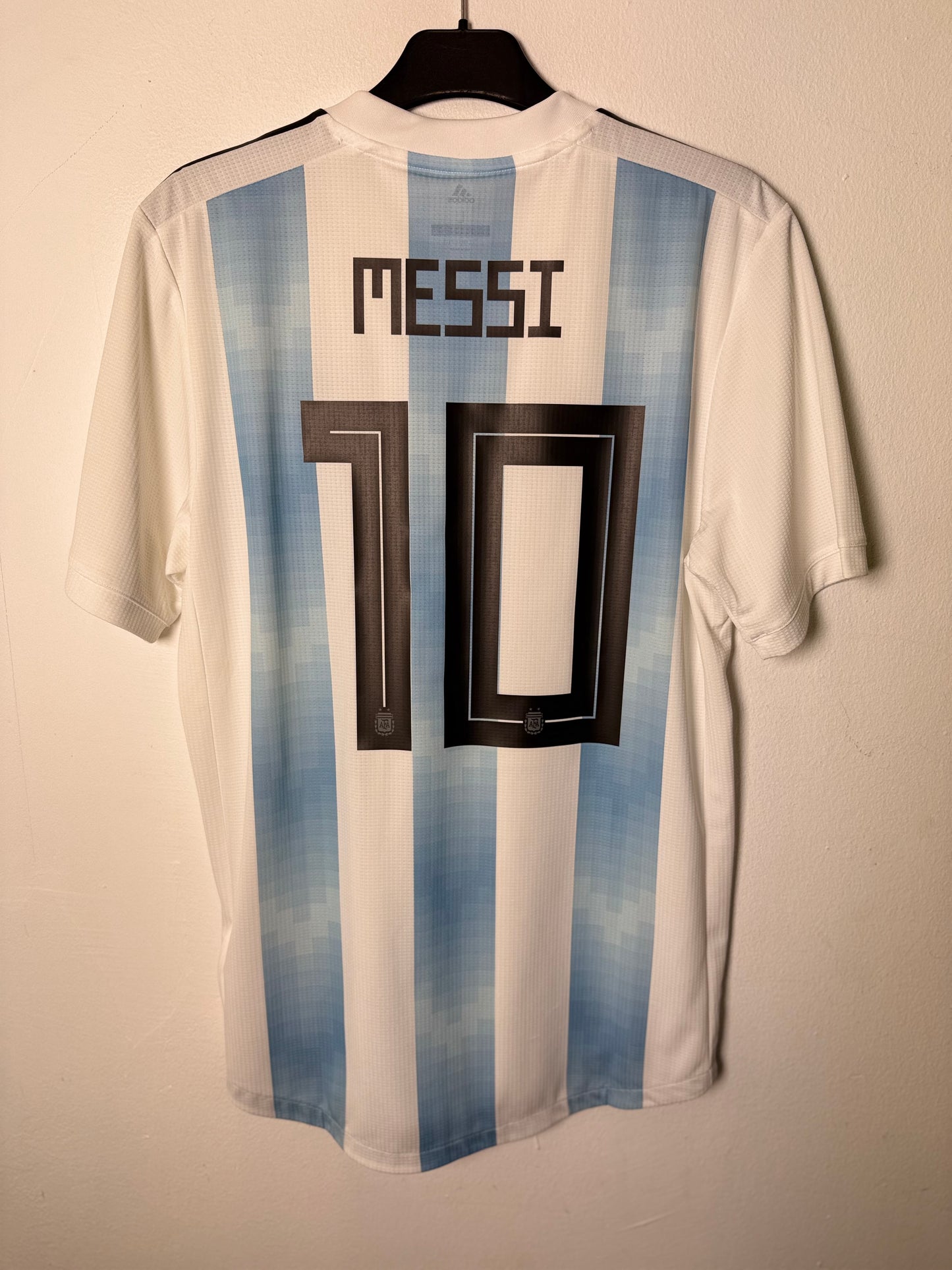 Adidas Argentina Home 18/19 Messi 10 Player Spec - 9/10