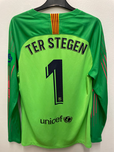 Nike Barcelona GK Away 18/19 Ter-Stegen 1 - 9/10 - alternate view