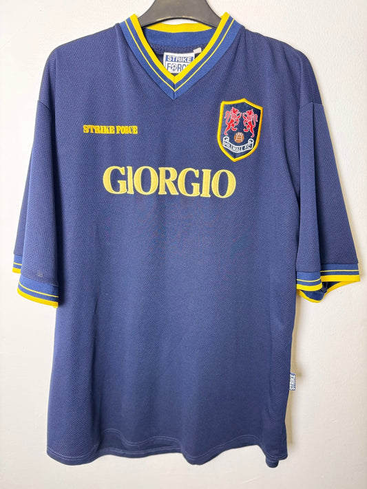 Strike Force Millwall 00/01 away shirt front with Giorgio sponsor