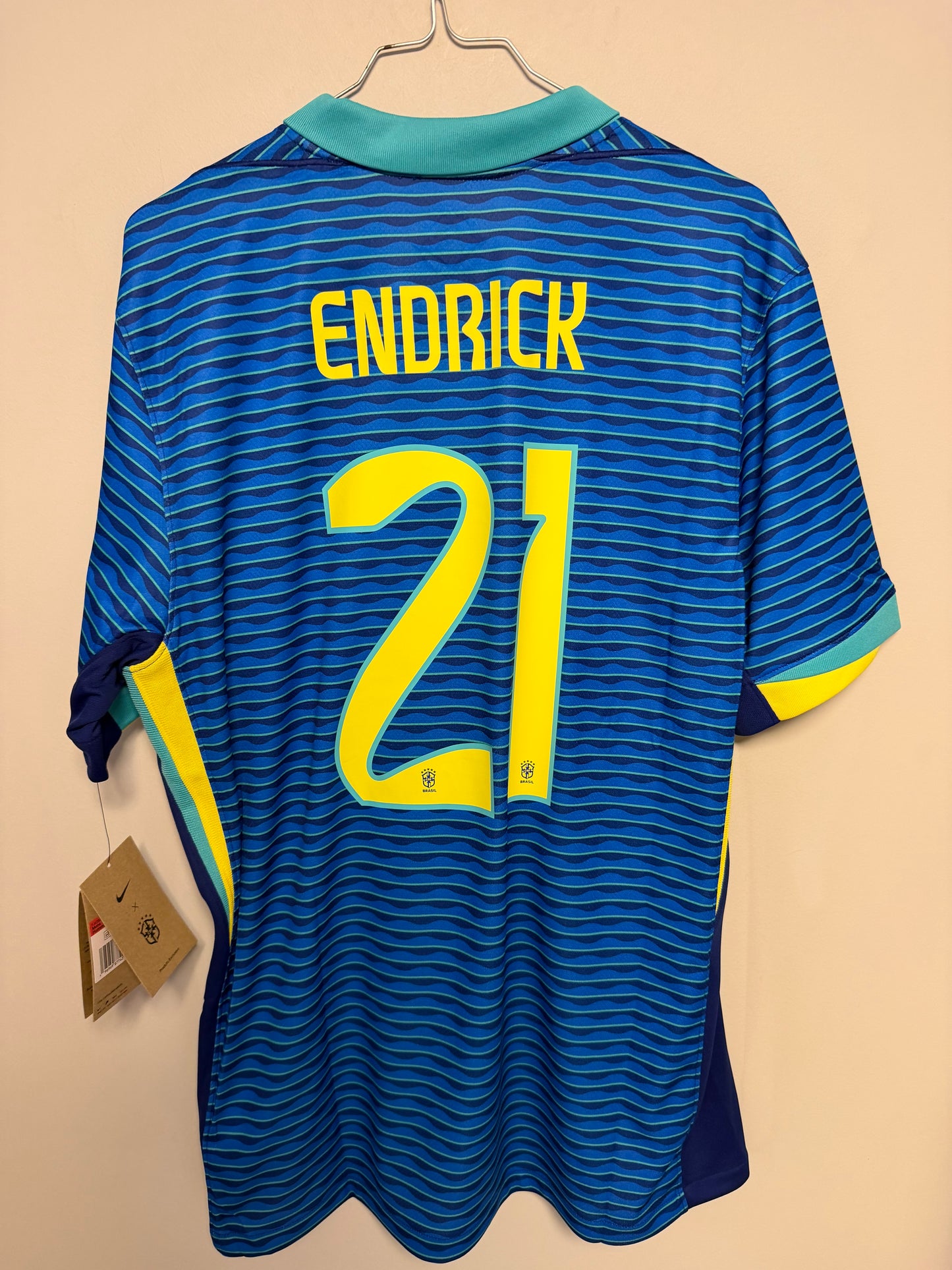 Nike Brazil 2024 Away Endrick 21 - 10/10