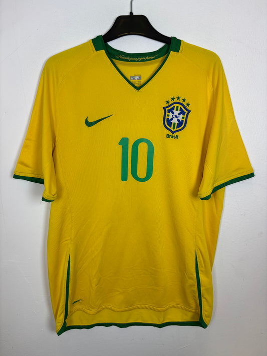 Brazil Home 2008 Ronaldinho 10 - 8/10