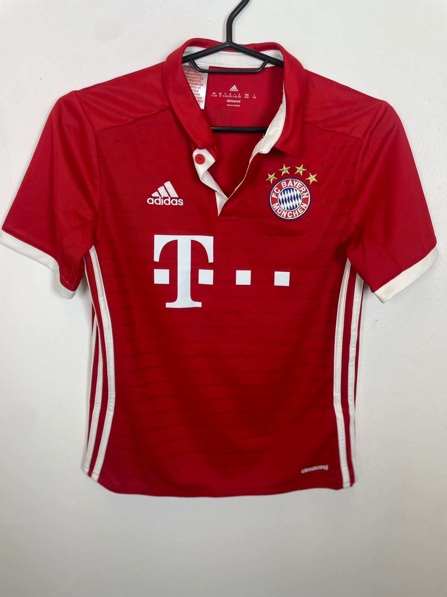 Bayern Munich Home 16/17 Alaba 27 kids