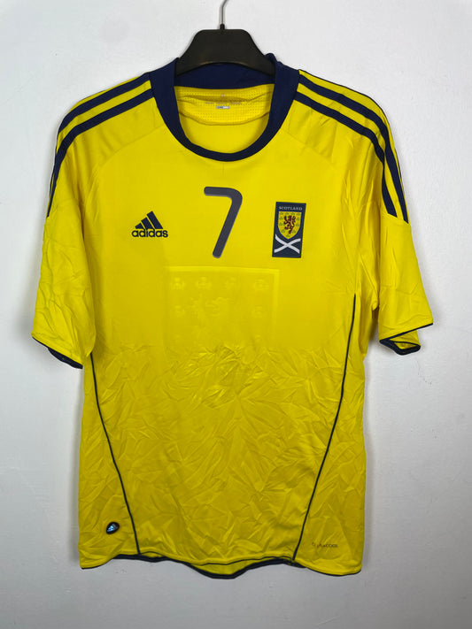 Adidas Scotland Away 2010 Fletcher 7 - 7/10