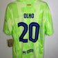 Nike Barcelona 2024/25 third shirt back displaying Olmo name and number 20, size L mint condition
