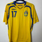 Umbro Sweden Home 2008 Larsson 17 - 8/10