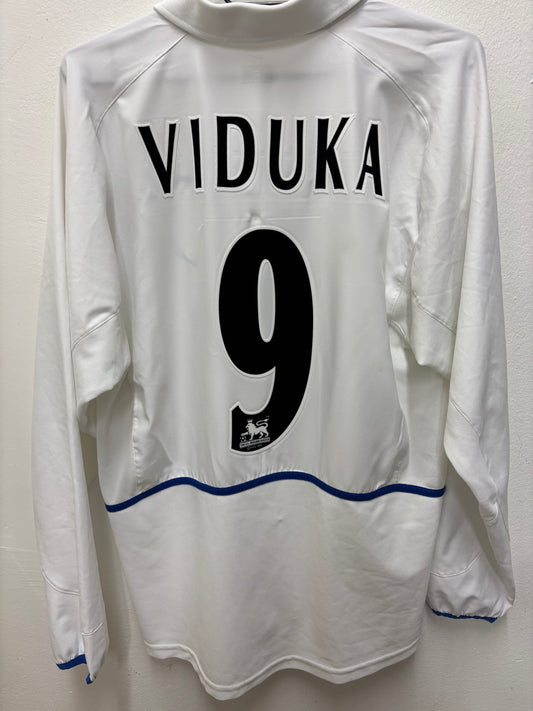 Leeds United Home 02/03 Viduka 9 LS