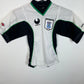 Uhlsport Rochdale AFC home football shirt in kids sizing with the club crest displayed, genuine original football shirt