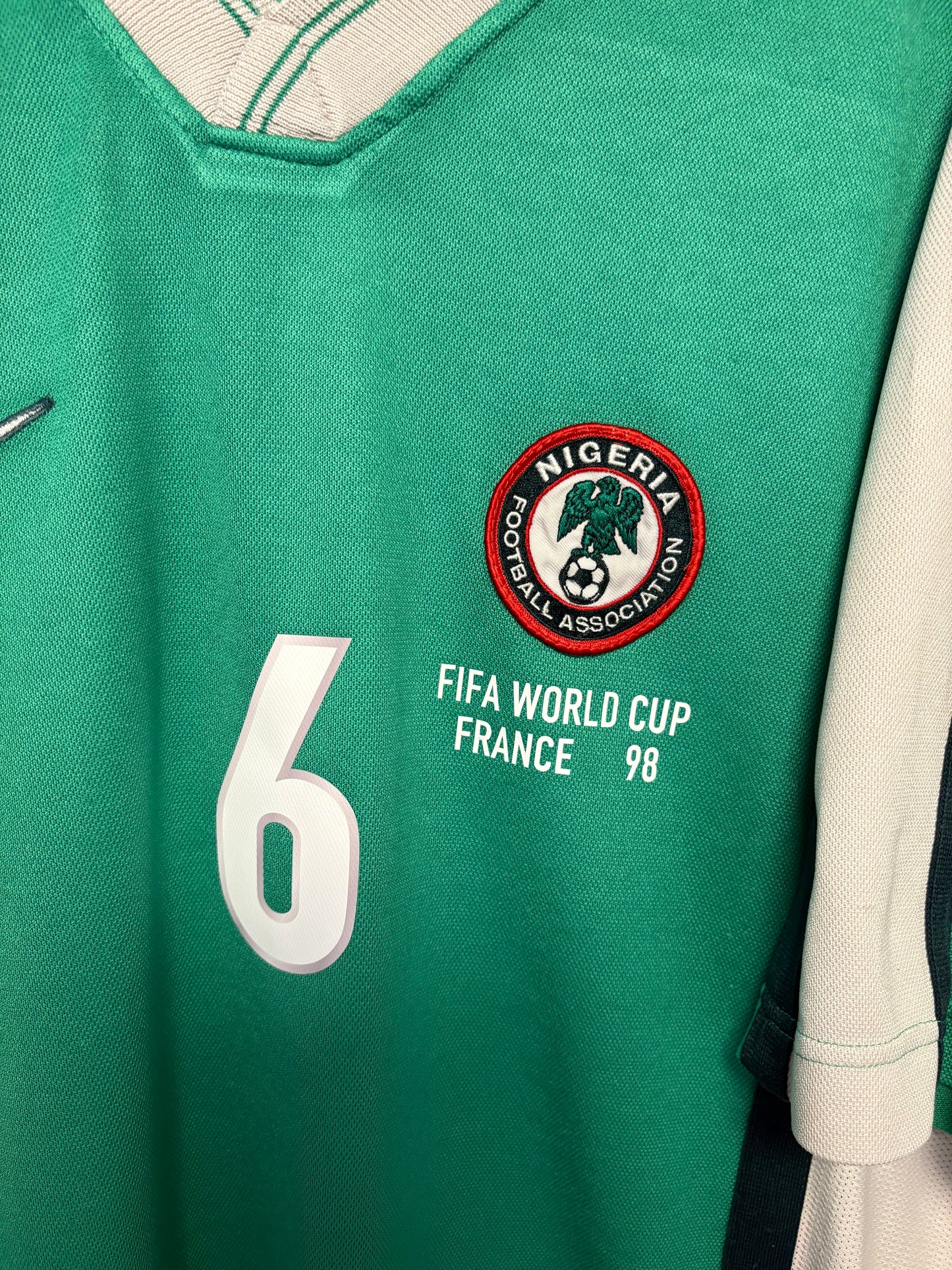 Nike Nigeria Home 1998 West 6 - 7/10