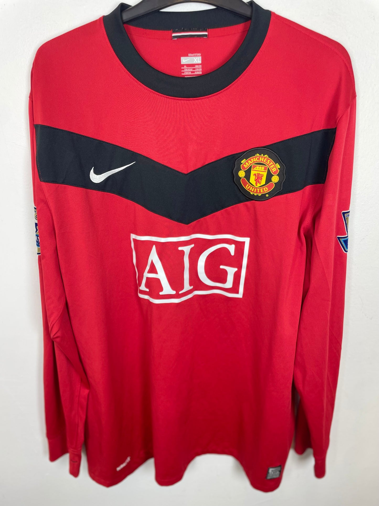Manchester United Home 09/10 Owen 7 LS