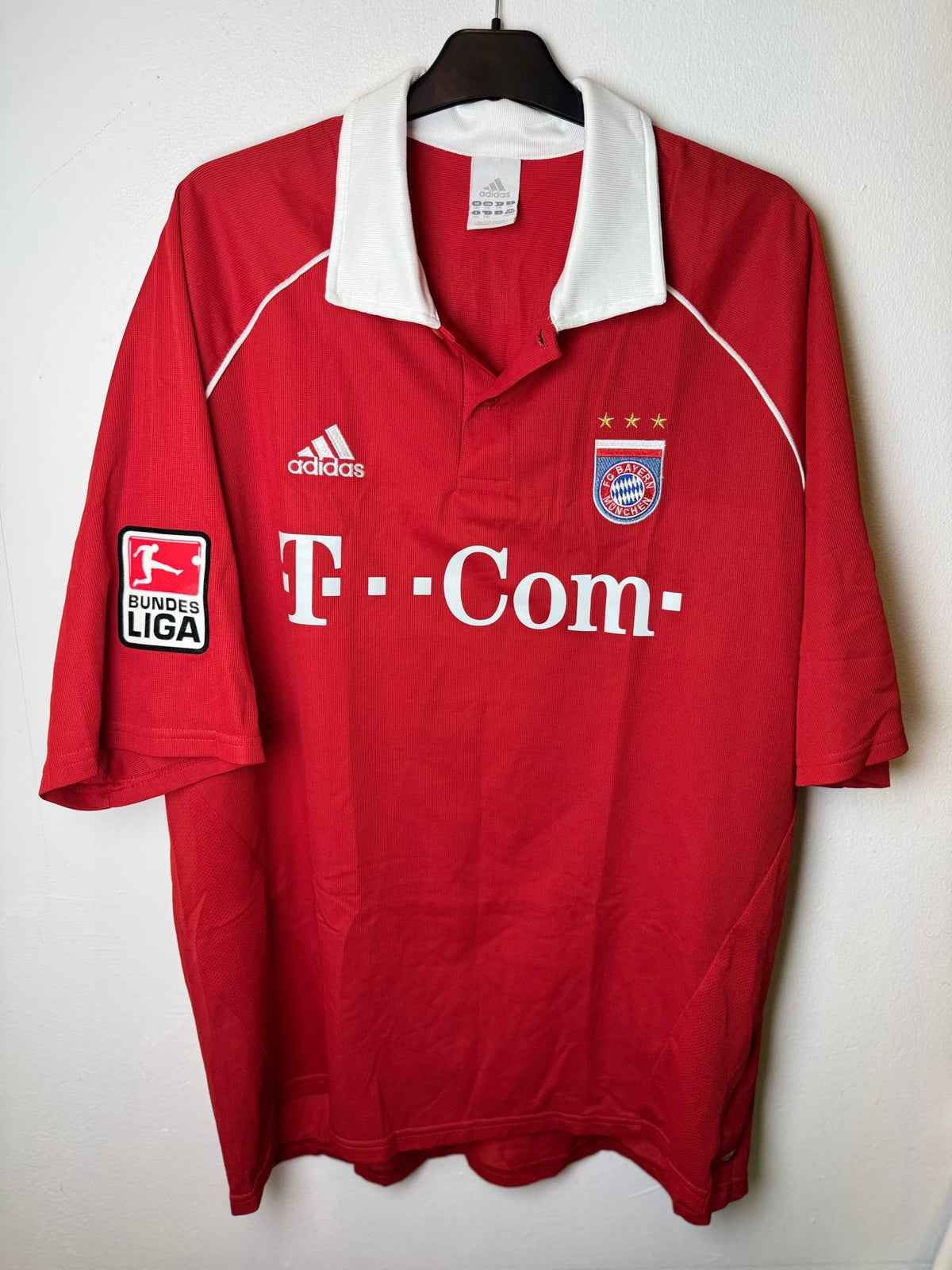 Adidas Bayern Munich Home 05/06 Lucio 3 - 9/10 - TheFootballIdiots