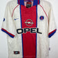 Nike PSG 96/97 away shirt with Anelka 21 — front view