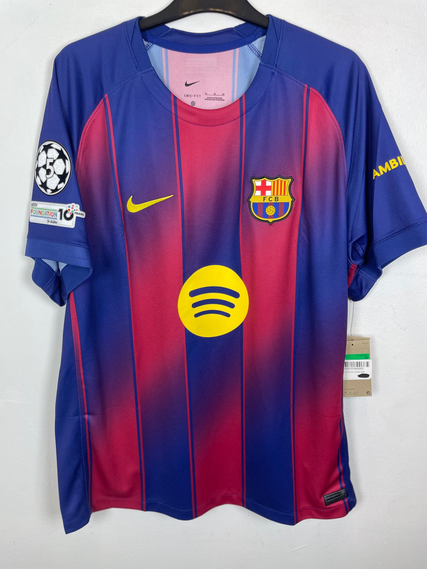 Nike Barcelona Home 25/26 Lamine Yamal 10 - 10/10