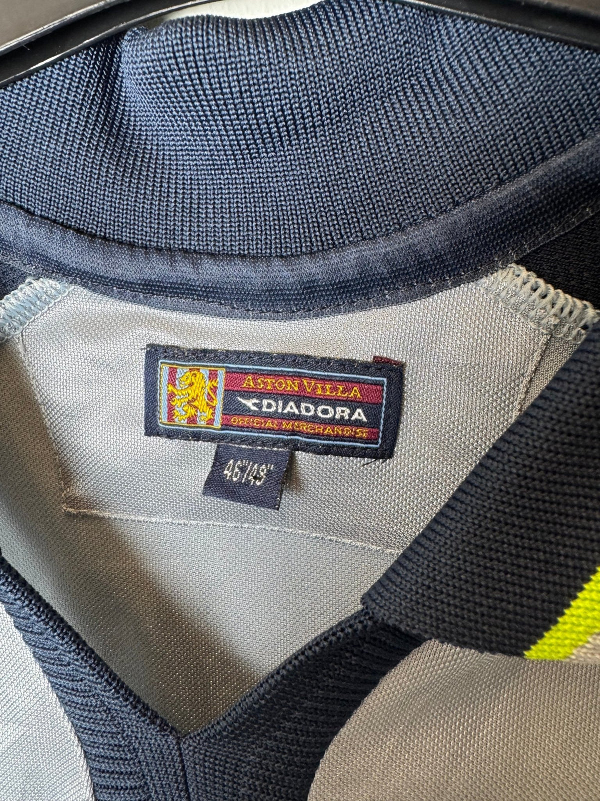 Diadora Aston Villa Away 01/02 Hadji 20 - 8/10 - TheFootballIdiots