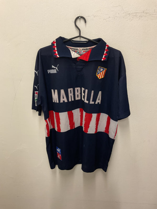 Puma Atletico Madrid away shirt 1997/98 with Vieri 9 in excellent vintage condition size M