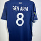 Back view of Adidas Bordeaux home shirt 20/21 showing Ben Arfa name and number 8
